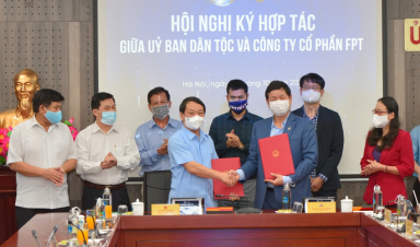 FPT ký thỏa thuận hợp tác chiến lược với Ủy ban Dân tộc